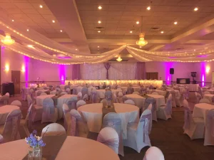 indoor wedding
